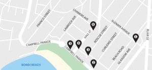 Pickup Dropoff bays in Bondi Beach Waverley Moovit Partnership