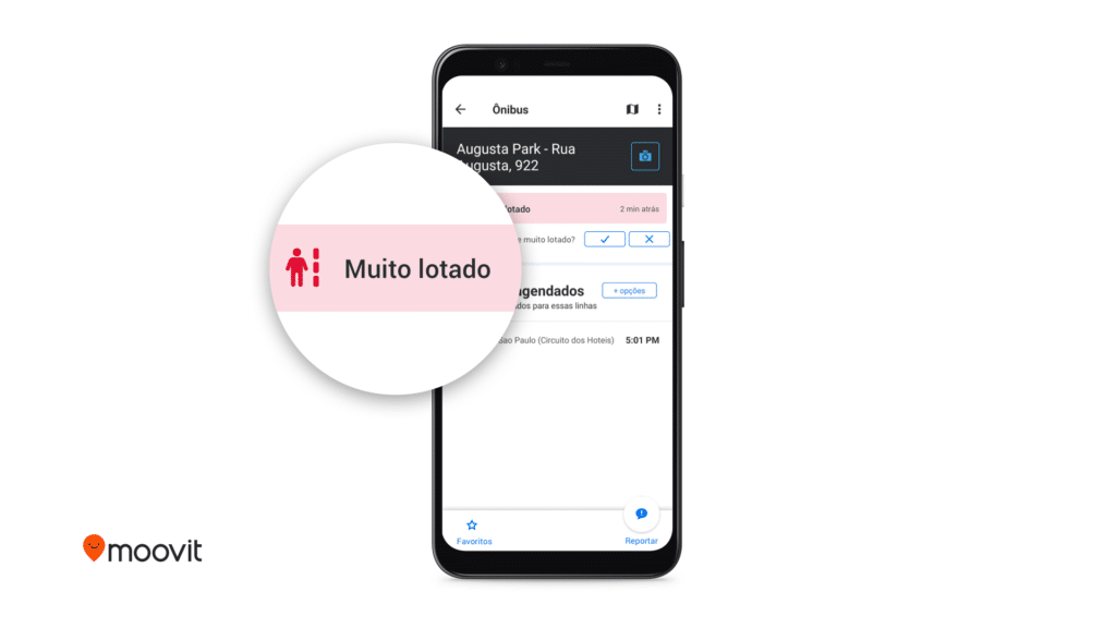 Alerta de Lotação de estação no Android