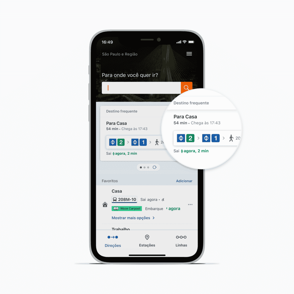 Exemplo de personalização