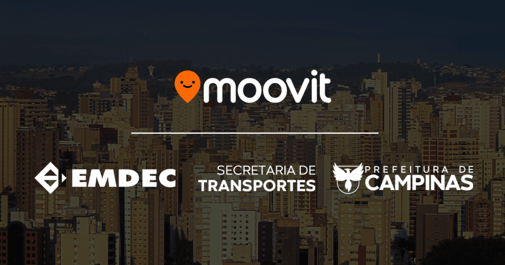 Parceria Moovit Campinas